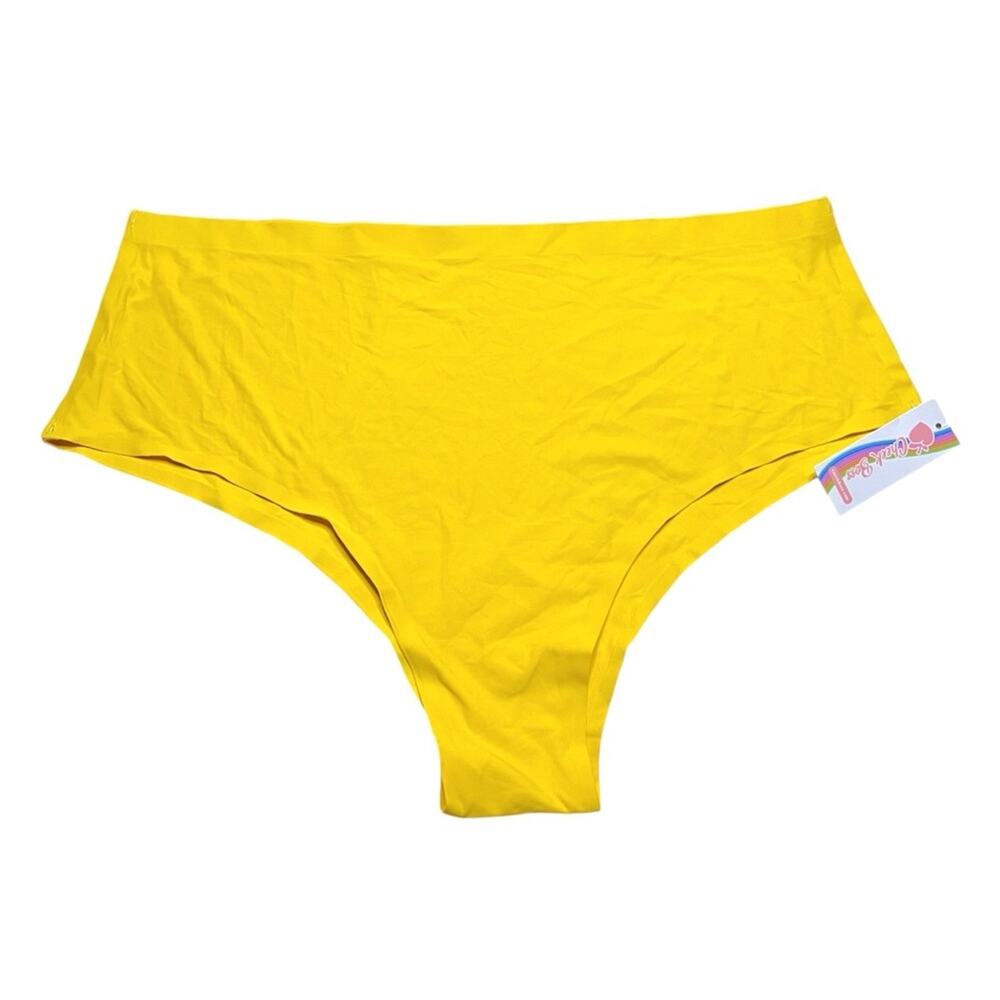 Cheek Boss Cheeky Yellow Panty Size 2XL